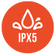 Certificaci&oacute;n IPX5 para el agua y el sudor
