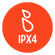 Resistente a salpicaduras IPX4