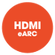 HDMI eARC con transferencia 4K Dolby Vision