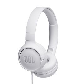 JBL Tune 500 - White - Wired on-ear headphones - Hero JBL Tune 500 - White - Wired on-ear headphones - Hero