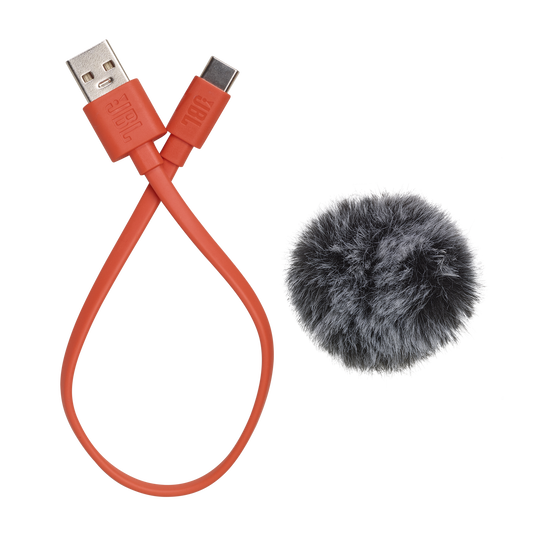 JBL Quantum Stream Wireless USB-C - Black - Wearable wireless streaming microphone - Left