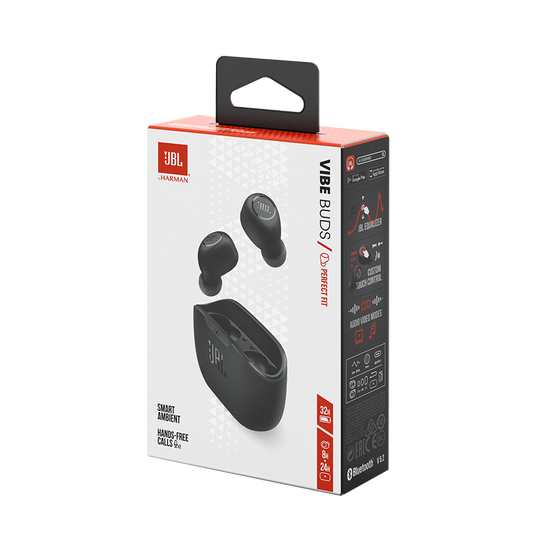 JBL Wave Buds - Black - True wireless earbuds - Detailshot 10