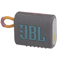 JBL Go 3 - Grey - Portable Waterproof Speaker - Hero