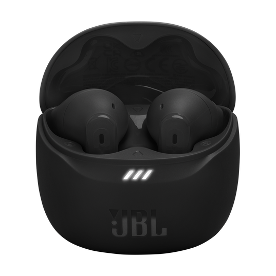 JBL Tune Flex 2 - Black - True Wireless Noise Cancelling Earbuds - Top