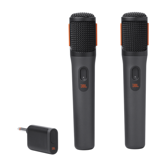 JBL PartyBox Wireless Mic - Black - Digital wireless microphones - Hero