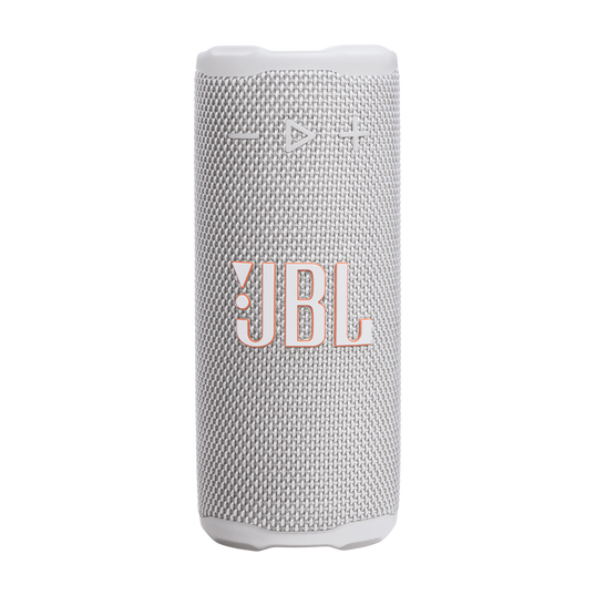 JBL Grip - White - Compact Bluetooth speaker with bold JBL Pro Sound and ambient light - Hero