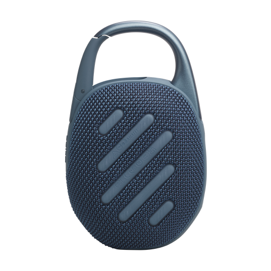 JBL Clip 5 - Blue - Ultra-portable waterproof speaker - Back