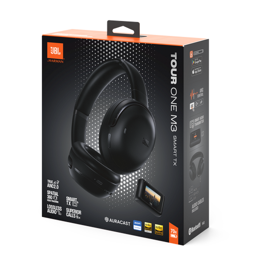 JBL Tour One M3 Smart Tx - Mocha - Wireless over-ear Noise Cancelling headphones with JBL Smart Tx - Detailshot 15