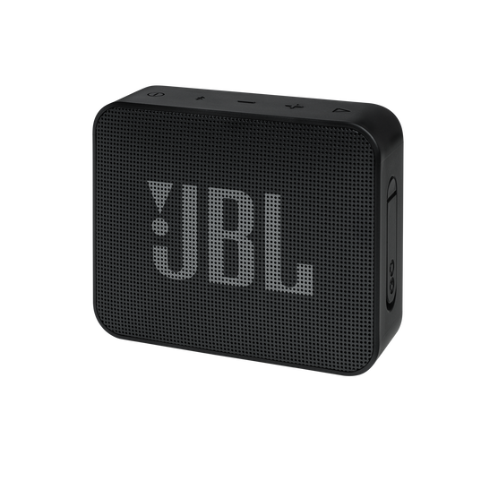 JBL Go Essential - Black - Portable Waterproof Speaker - Hero