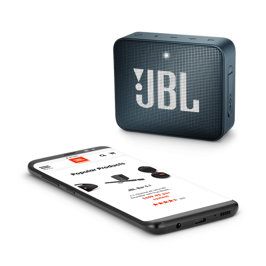 JBL Go 2 - Slate Navy - Portable Bluetooth speaker - Detailshot 3