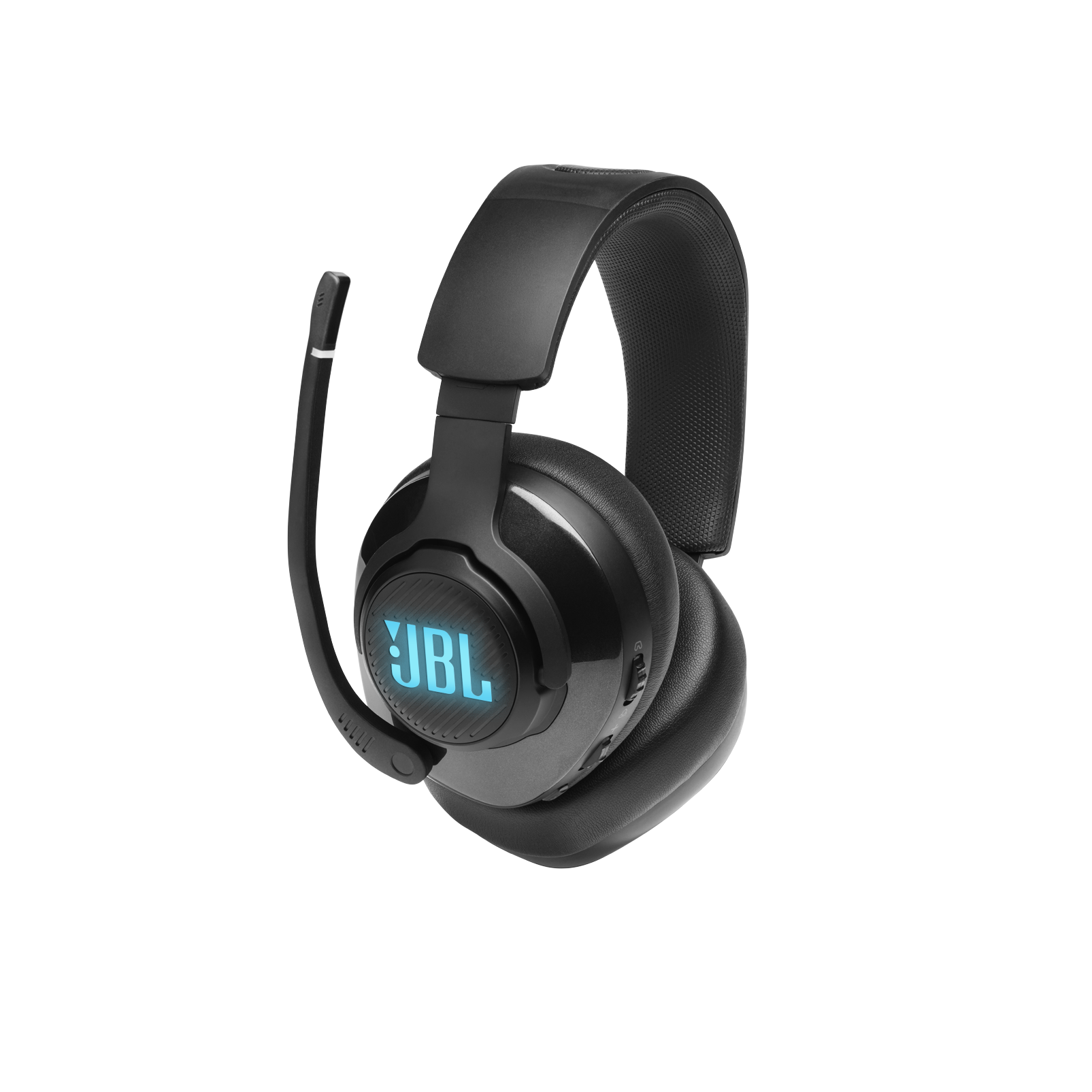 JBL Quantum 400 | Auriculares integrales USB para gaming en PC con dial  juego-chat
