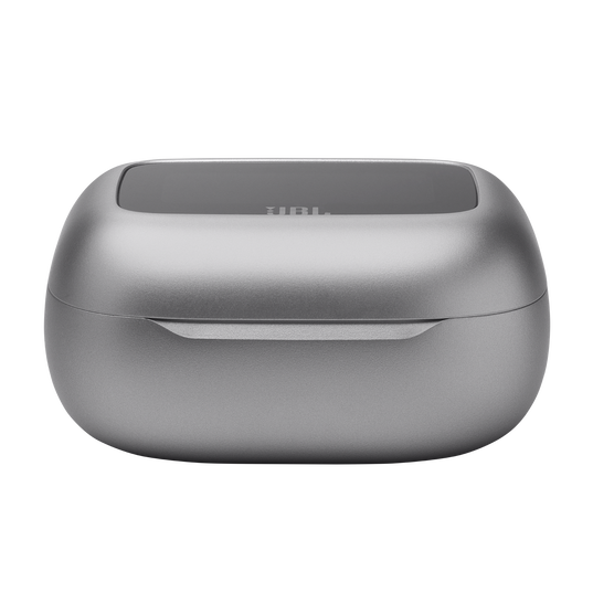 JBL Live Beam 3 - Silver - True wireless noise-cancelling closed-stick earbuds - Detailshot 5