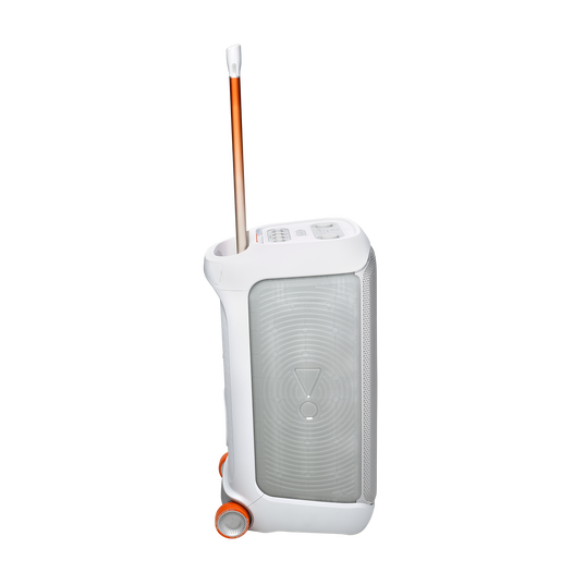 JBL PartyBox Stage 320 - White - Portable party speaker with wheels - Detailshot 9