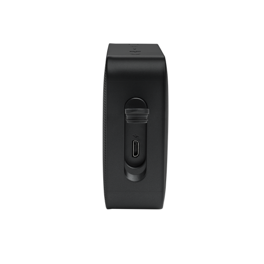 JBL Go Essential - Black - Portable Waterproof Speaker - Detailshot 1