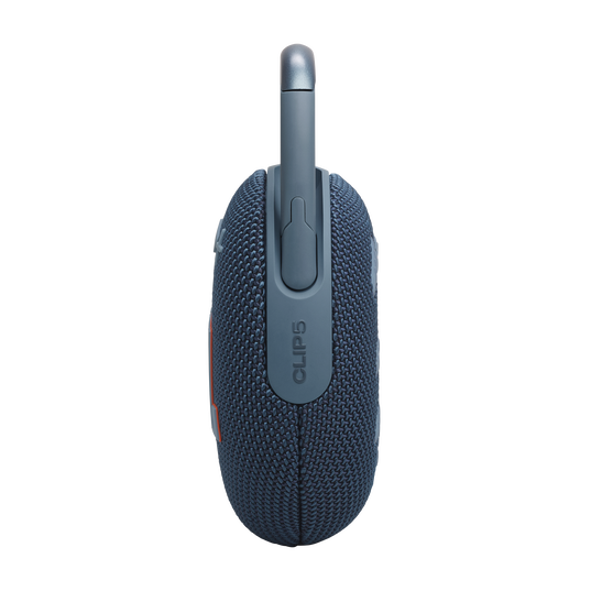 JBL Clip 5 - Blue - Ultra-portable waterproof speaker - Detailshot 2