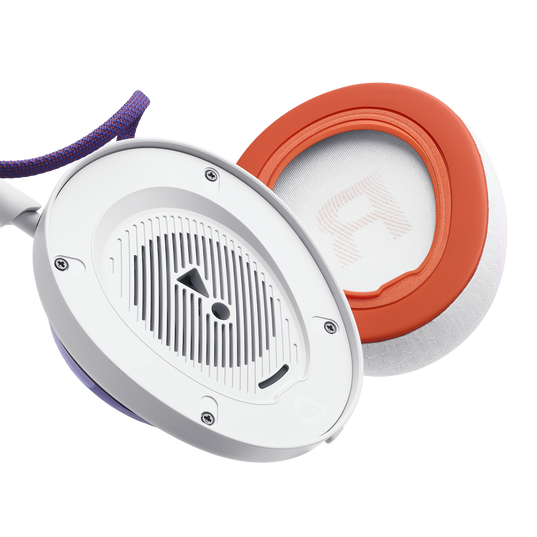 JBL Quantum 650 - White - Wireless multiplatform gaming headset - Detailshot 12