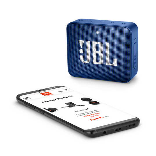 JBL Go 2 - Blue - Portable Bluetooth speaker - Detailshot 3