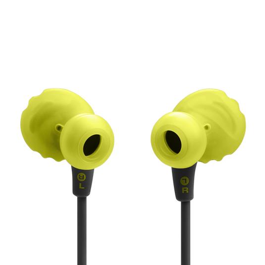 JBL Endurance Run 3 Wireless - Black / Lime - Wireless Sport Headphones - Back image number null
