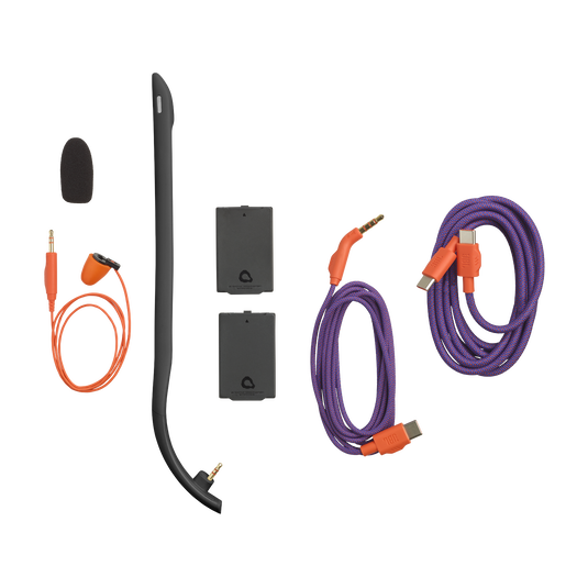 JBL Quantum 950 - Black - Wireless multiplatform gaming headset with adaptive Noise Cancelling - Detailshot 11 image number null