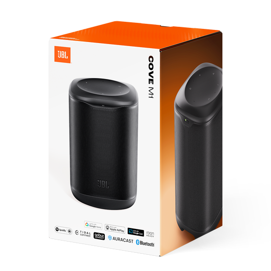 JBL Cove M1 - Black - Compact Wi-Fi home speaker - Detailshot 9 image number null
