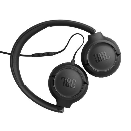 JBL Tune 530C - Black - Wired on-ear headphones - Back image number null