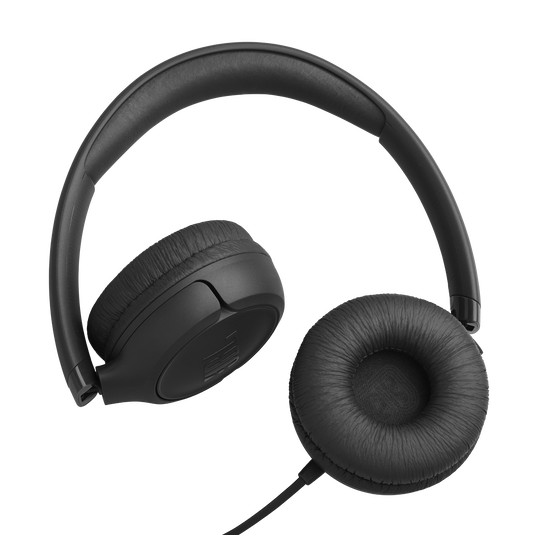 JBL Tune 530 Wired - Black - Wired on-ear headphones - Detailshot 1 image number null