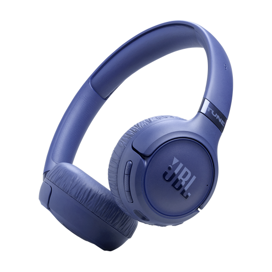JBL Tune 680NC - Blue - Wireless on-ear Noise cancelling headphones - Hero image number null