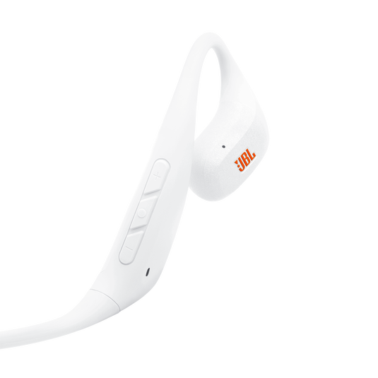 JBL Endurance Pace - White - Open-Ear Sport Headphones - Back image number null
