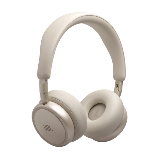 JBL Live 680NC - Sand - Wireless on-ear Noise Cancelling headphones - Detailshot 1 image number null