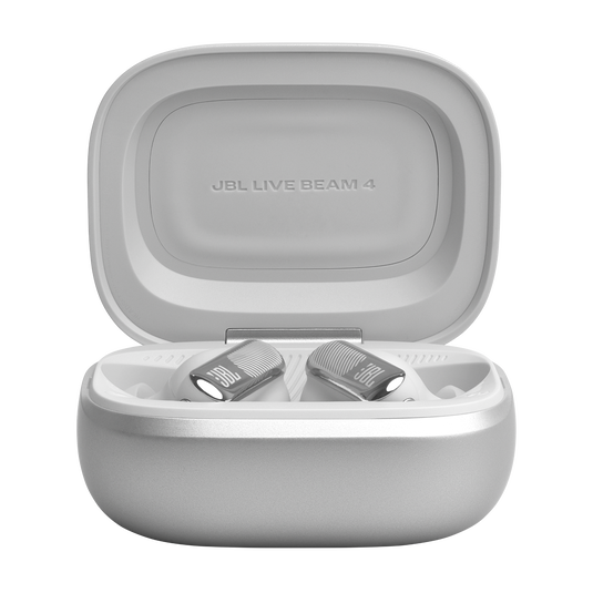 JBL Live Beam 4 - Silver - True wireless Noise Cancelling earbuds - Left image number null