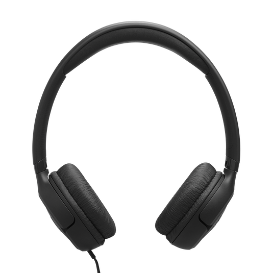 JBL Tune 530 Wired - Black - Wired on-ear headphones - Front image number null