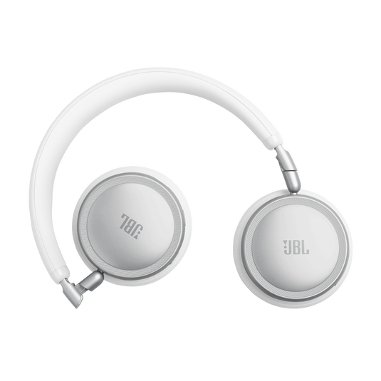 JBL Live 680NC - White - Wireless on-ear Noise Cancelling headphones - Left image number null