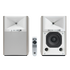 4305P Studio Monitor - White Aspen - Powered Bookshelf Loudspeaker System - Hero