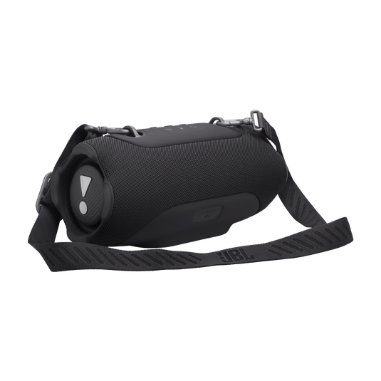 JBL Xtreme 5 - Black - Portable waterproof speaker with massive legendary JBL sound, ambient edge lighting, and a convenient shoulder strap - Detailshot 1 image number null
