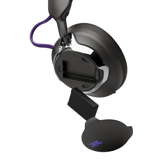 JBL Quantum 950 - Black - Wireless multiplatform gaming headset with adaptive Noise Cancelling - Detailshot 13 image number null