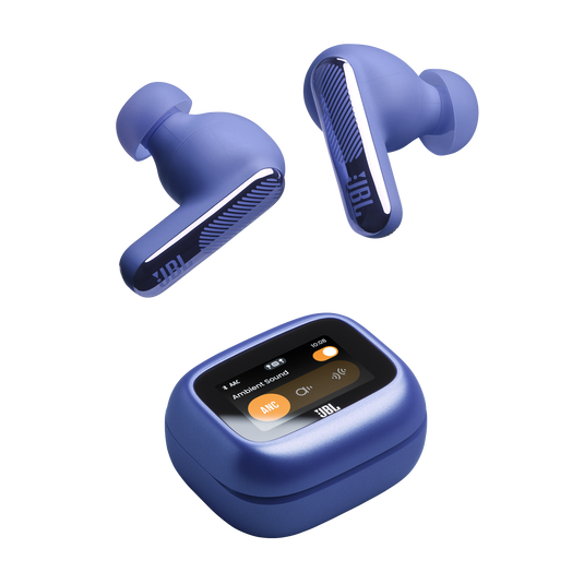 JBL Live Beam 4 - Blue - True wireless Noise Cancelling earbuds - Top image number null