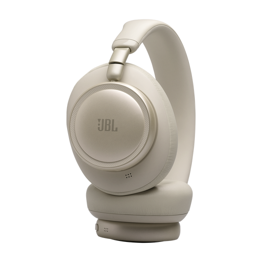 JBL Live 780NC - Sand - Wireless over-ear Noise Cancelling headphones - Top image number null