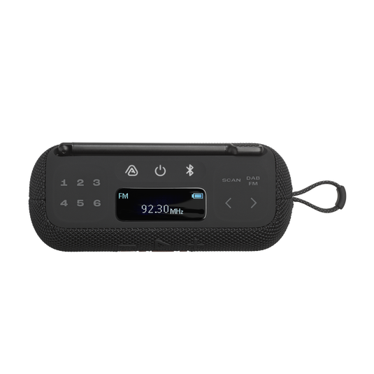 JBL Tuner 3 - Black - Portable DAB/DAB+/FM radio with Bluetooth - Top image number null