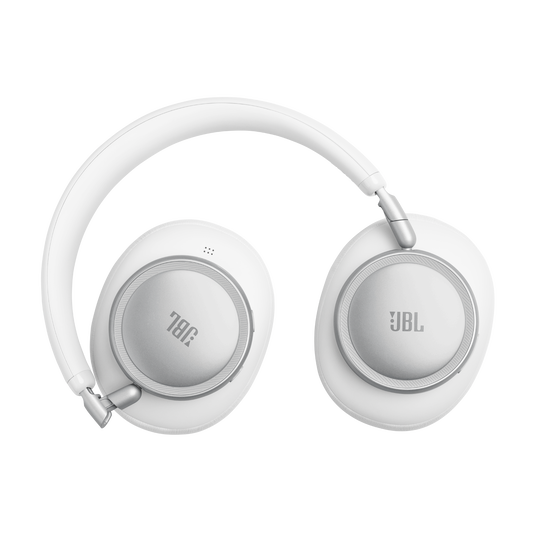 JBL Live 780NC - White - Wireless over-ear Noise Cancelling headphones - Left image number null