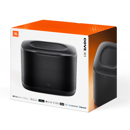 JBL Cove X1 - Black - 3D Room-Filling Wi-Fi home speaker - Detailshot 7 image number null