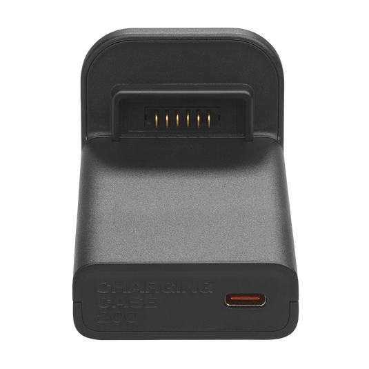 JBL Battery 200 with Charging Case - Black - An easy-to-replace spare battery with charging case - Back image number null