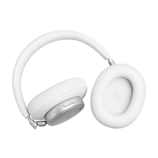 JBL Live 780NC - White - Wireless over-ear Noise Cancelling headphones - Detailshot 2 image number null