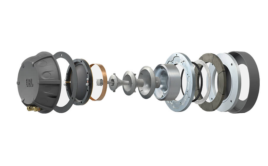 Project K2 S9900 Controlador de compresi&oacute;n de diafragma de magnesio de 100&nbsp;mm acoplado a una bocina Bi-Radial patentada. - Image