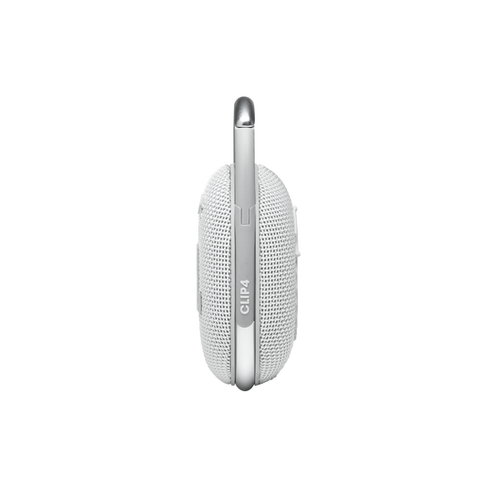 JBL Clip 4 - White - Ultra-portable Waterproof Speaker - Right image number null