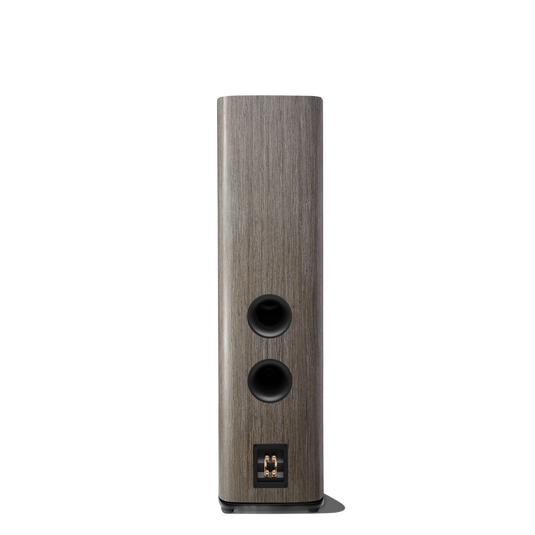 HDI-3800 - Grey Oak - 2 &frac12;-way Triple 8-inch (200mm) Floorstanding Loudspeaker - Back image number null