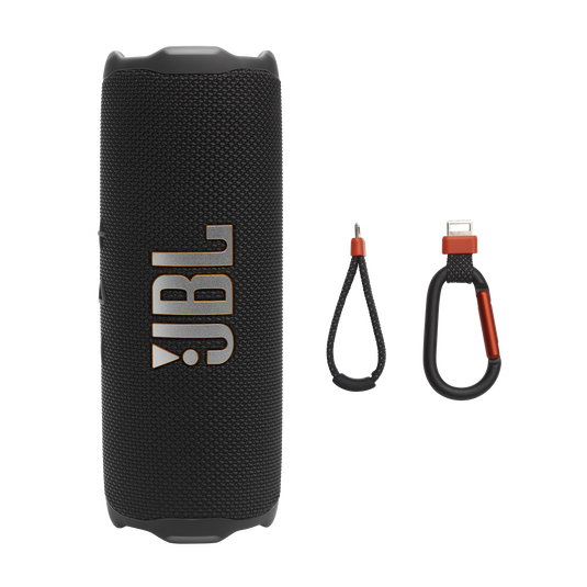 JBL Flip 7 - Black - Portable waterproof and drop-proof  speaker - Detailshot 8 image number null