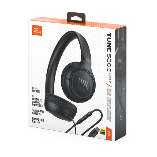 JBL Tune 530C - Black - Wired on-ear headphones - Detailshot 15 image number null
