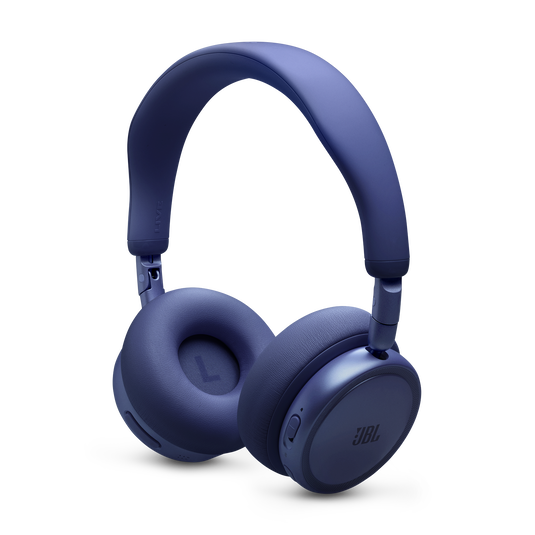 JBL Live 680NC - Blue - Wireless on-ear Noise Cancelling headphones - Bottom image number null