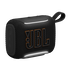 JBL Go 5 - Black - Ultra-portable waterproof and drop-proof speaker with JBL legendary sound and ambient edge lighting - Hero