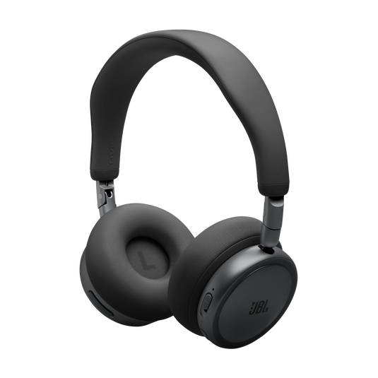 JBL Live 680NC - Black - Wireless on-ear Noise Cancelling headphones - Bottom image number null